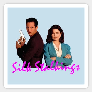 Silk Stalkings - Rob Estes, Mitzi Kapture - 90s Cop Show Sticker